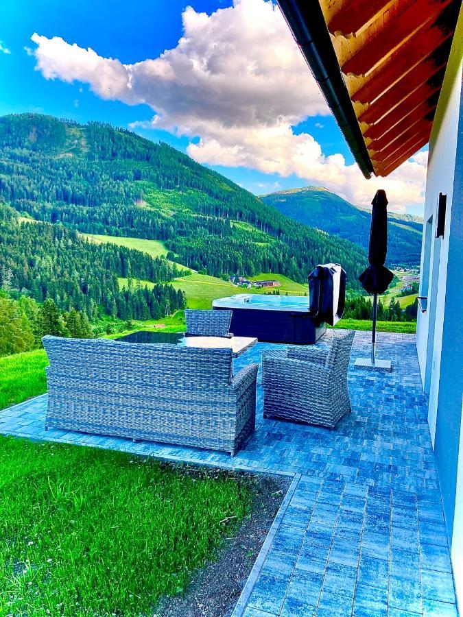 Chalet Bergblick Sankt Blasen Exterior foto