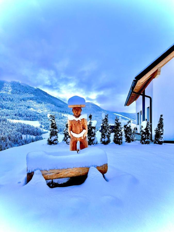 Chalet Bergblick Sankt Blasen Exterior foto